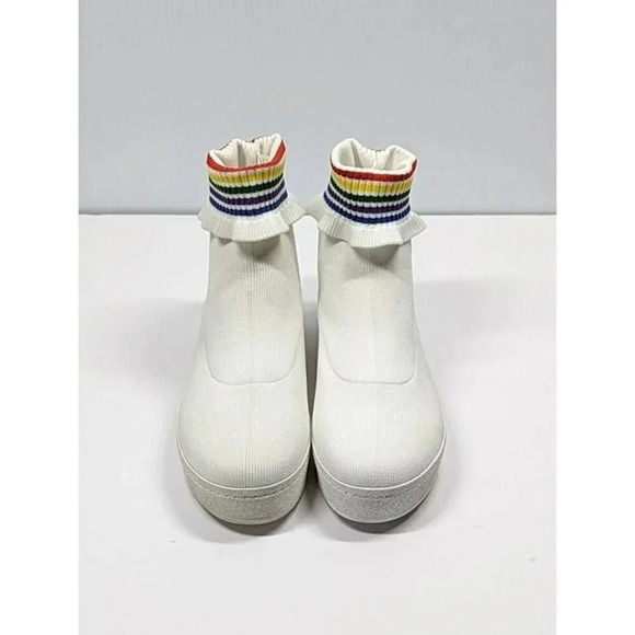 Opening Ceremony Women's Bobby Ruffled Sock Slip-On Sneakers Size 36 (MSRP $250) - Picture 5 of 11
